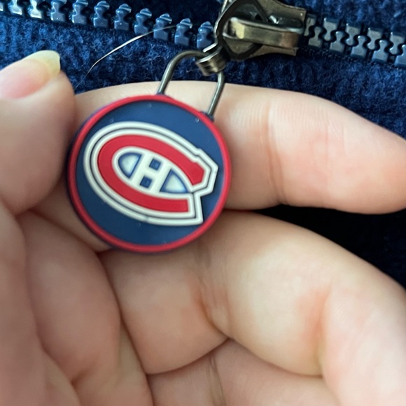 Vintage Montreal canadiens 100% polyester fleece vest - Picture 9 of 13